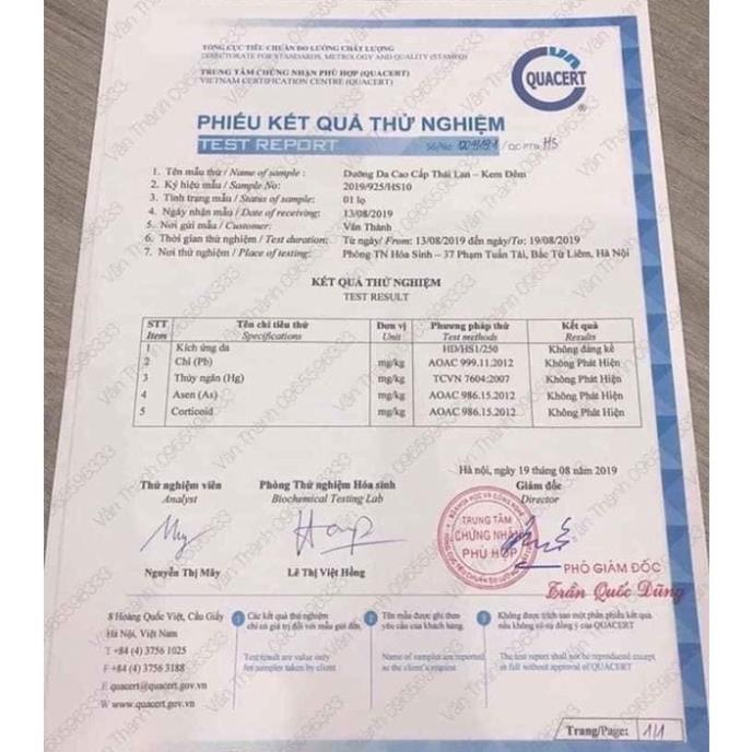 [TO] Kem dưỡng da cao cấp Thái Lan