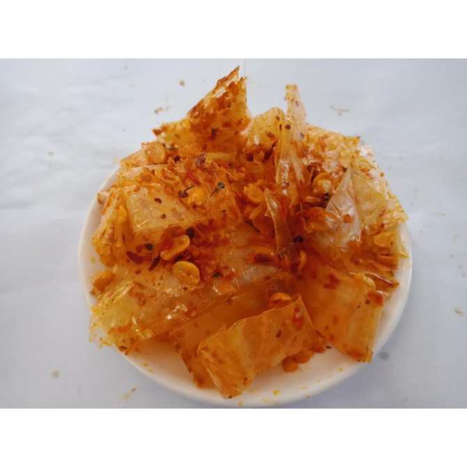 1kg bánh tráng cuộn sa tế tỏi khô bò cực ngon, ăn là nghiền