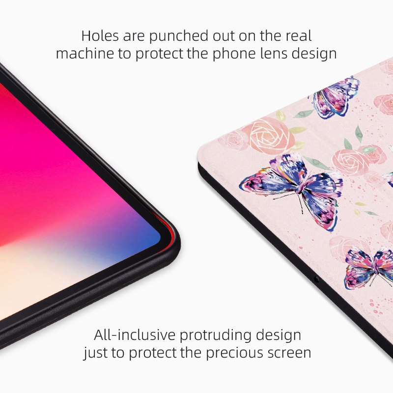 Bao Da PU Máy Tính Bảng Nắp Lật Kiêm Giá Đỡ Cho Xiaomi Pad 5 Pad5 Pro Mi Pad 4 Pad4 Plus 8.0 11.0 "10.1" 8.0 "