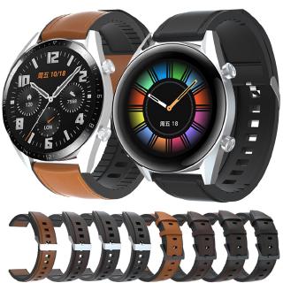 Dây đồng hồ silicon da 20mm 22mm thay thế cho Huawei Watch GT 2 42mm 46mm 