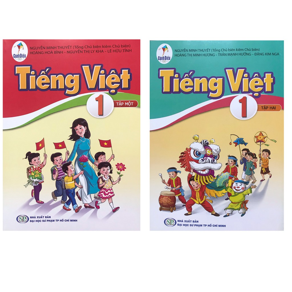 Sách - Combo Tiếng Việt lớp 1 tập 2 + Tiếng Việt lớp 1 tập 1 ( bán kèm 2 cây bút chì giá 10k )