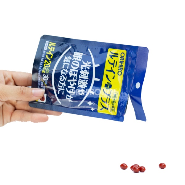 VIÊN UỐNG BỔ MẮT CHỐNG ÁNH SÁNG XANH ORIHIRO LUTEIN PLUS NHẬT BẢN