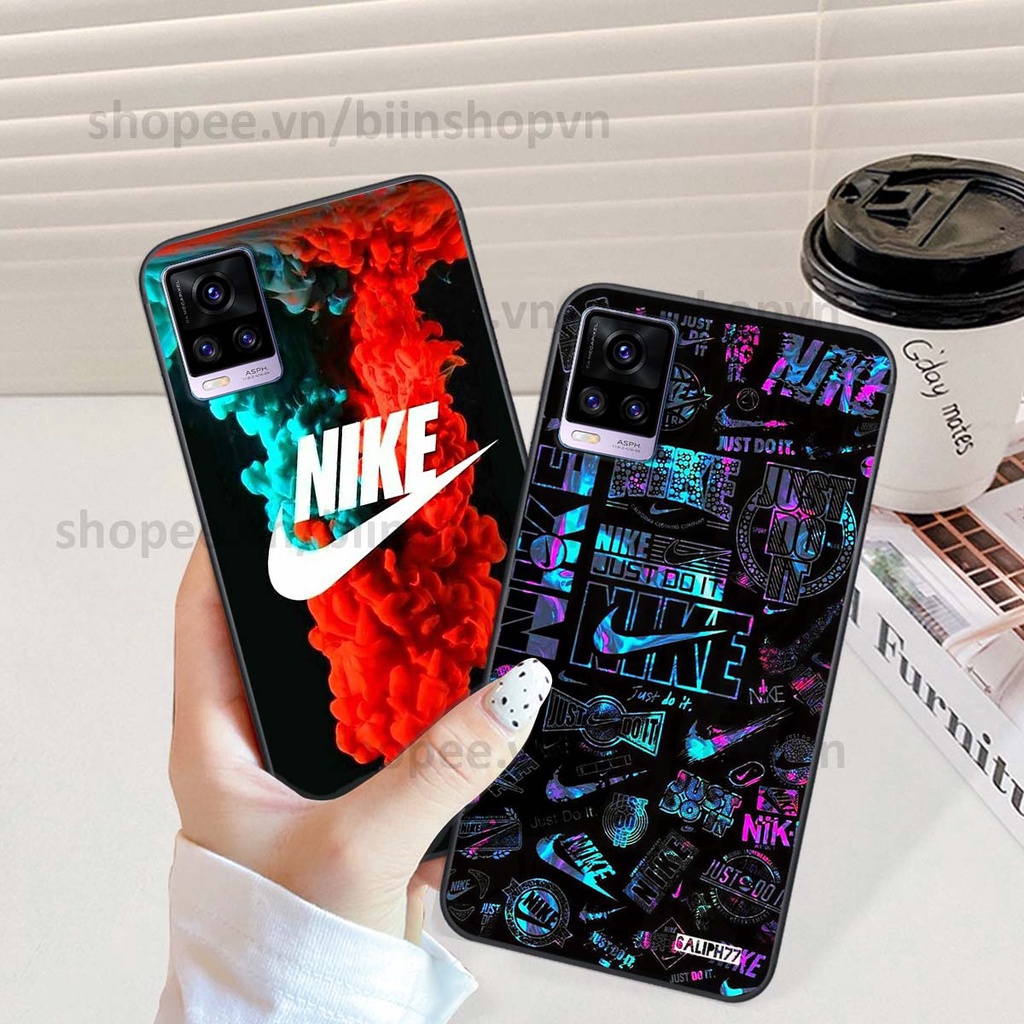 Ốp Vivo V20 in hình thương hiệu nhiều màu sắc thể thao cá tính thời trang