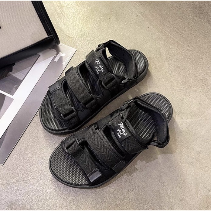 Dép quai hậu - sandal quai hậu nữ 3 quai dán cực xinh 010