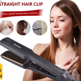Máy Ép Tóc Kemei - Máy Duỗi Tóc Mini Đa Năng - BH 12 Tháng