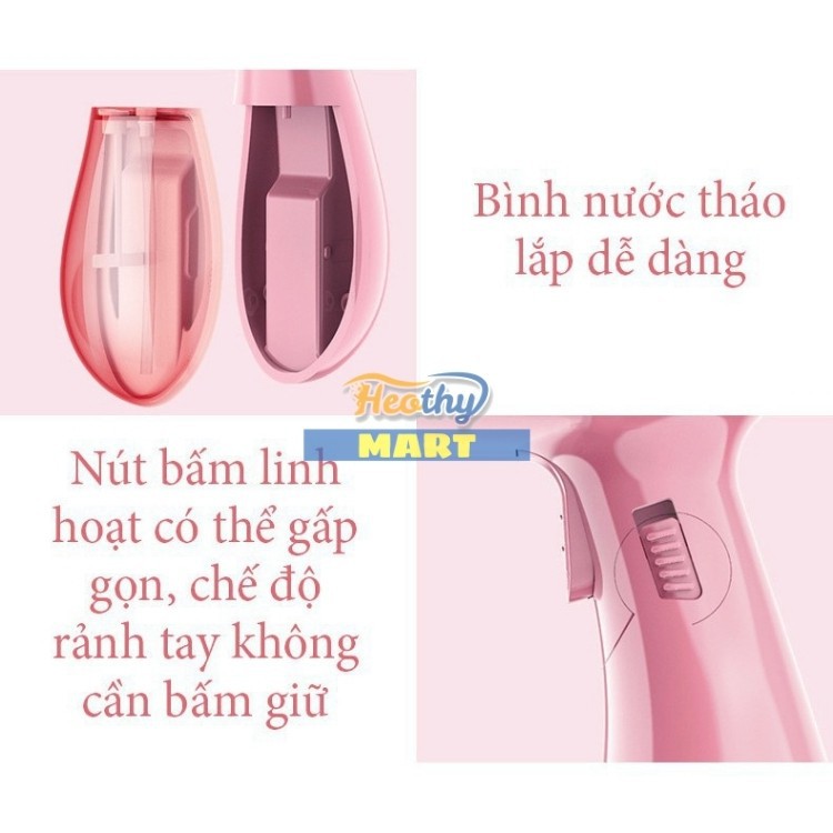 [HÀNG CAO CẤP] Bàn Là Hơi Nước Mini Cầm Tay Gấp Gọn Sokany SK-3060 Tiện Dụng