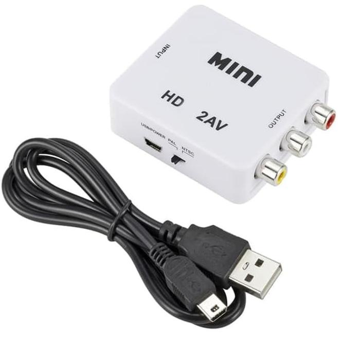 Bộ Chuyển Đổi Mini Hdmi2Av / Hdmi Sang Av Rca / Mini Hdmi2Av