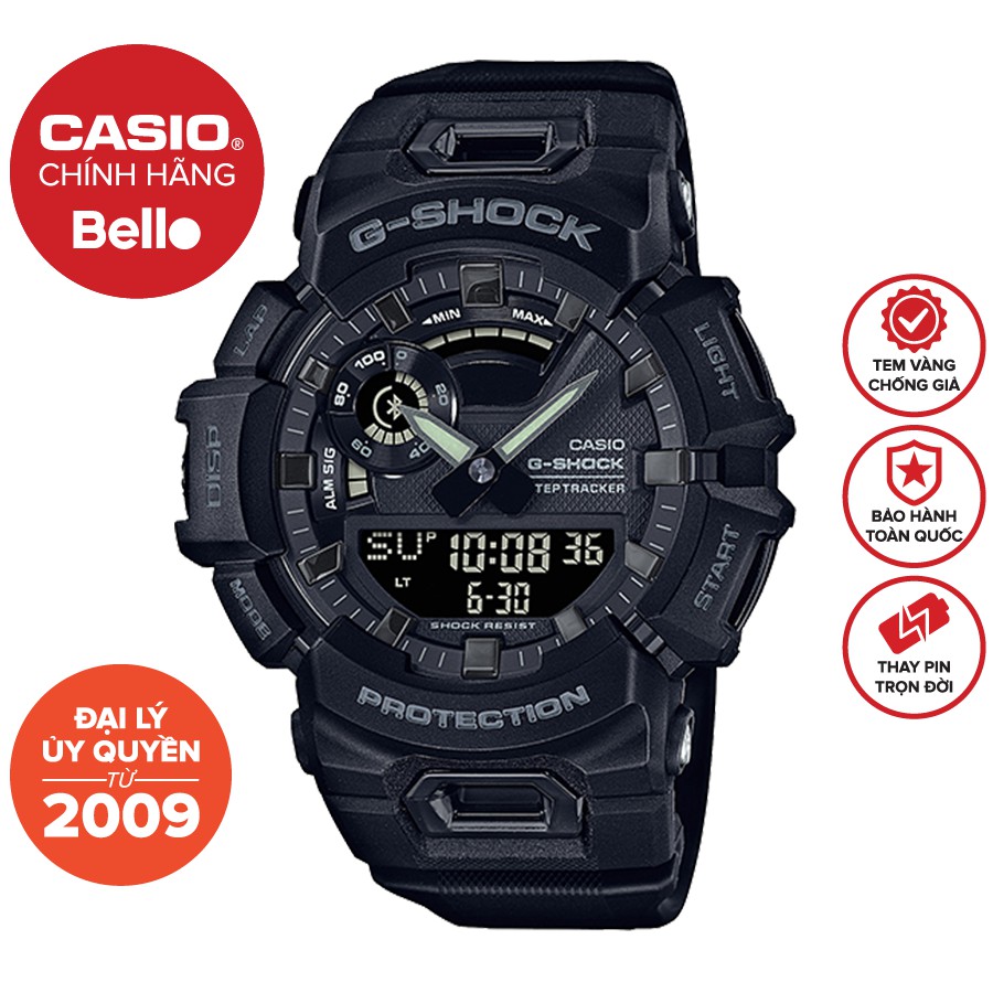 Đồng hồ Nam Dây Nhựa Casio G-Shock GBA-900-1ADR chính hãng bảo hành 5 năm Pin trọn