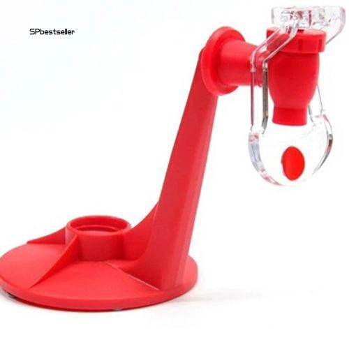 Vòi rót nước ngọt tự động sáng tạo chất liệu ABS + TPR kích thước 15cm phù hợp với miệng chai đường kính 10cm