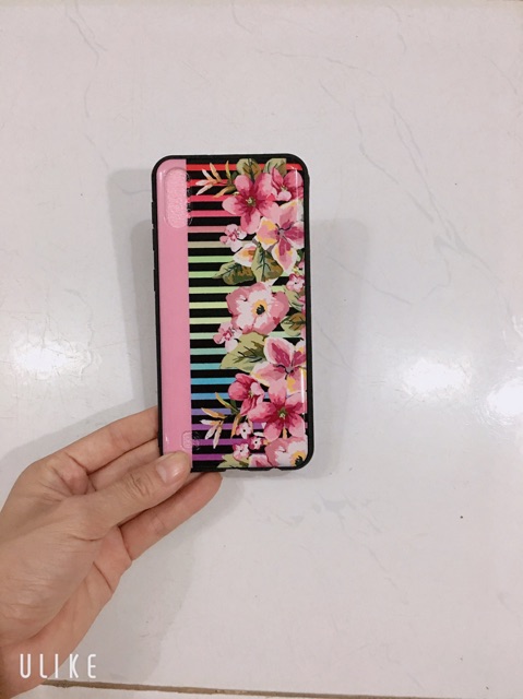 Ốp hoa kẻ sọc Hồng sam sung M10,A10