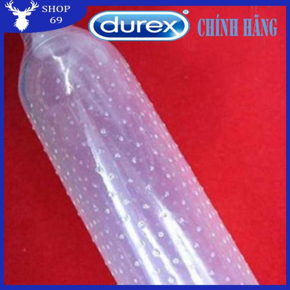 (MỎNG HƠN – NHIỀU GAI HƠN) Bao cao su Durex Pleasuremax có Gai và mỏng hơn - Số lượng 12 cái/ 1 hộp bcs