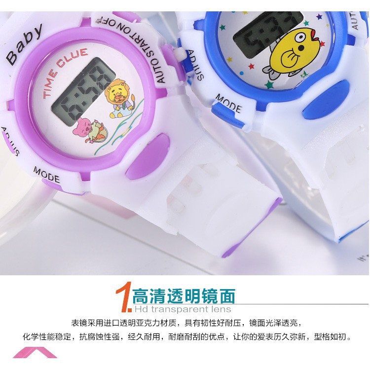 Đồng Hồ Điện Tử Có Đèn Led Cho Bé | BigBuy360 - bigbuy360.vn
