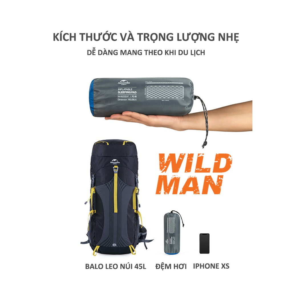 Đệm Hơi NATUREHIKE du lịch dã ngoại cắm trại