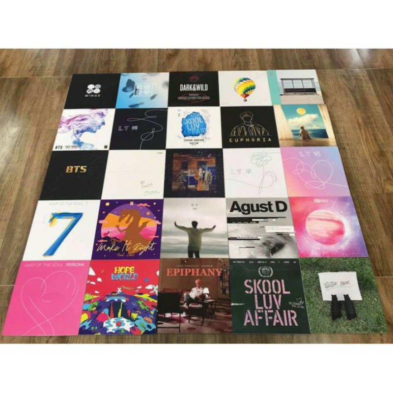 Bìa cứng Album BTS trang trí phòng ngủ góc học tập | BigBuy360 - bigbuy360.vn