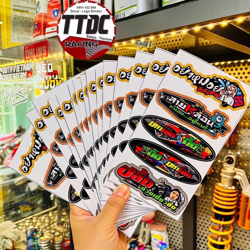 Tem Logo Sticker Set Thái Lan 🇹🇭✌