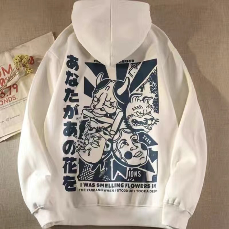 ÁO HOODIE FORM RỘNG ÁO NAM NỮ ĐẸP 2022 IN HÌNH CHỮ TIẾNG NHẬT ĐỘC LẠ