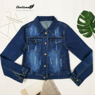 Áo khoác jean nữ size đại