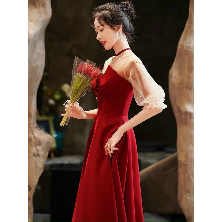 (HCM) ĐẦM XÒE PHỐI LƯỚI SAO SANG CHẢNH THỜI TRANG NỮ SÀNH ĐIỆU TÔN DÁNG SIÊU XINH CHO CÁC CHỊ EM KME STORE