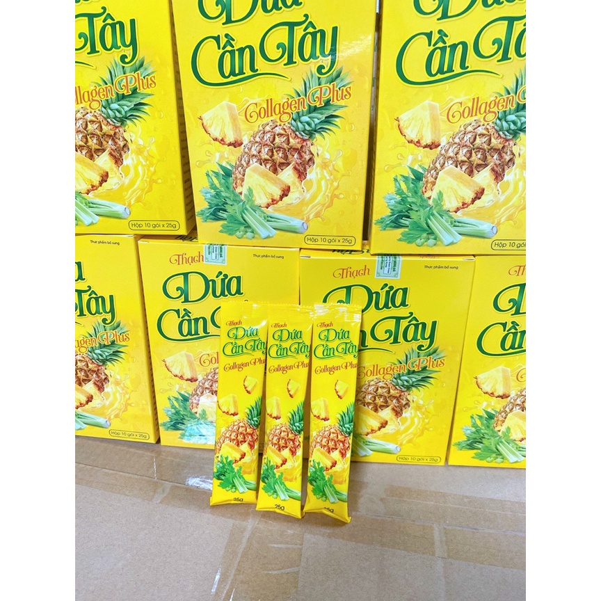 Thạch dứa giảm cân thon gọn vóc dáng đẹp da chính hãng