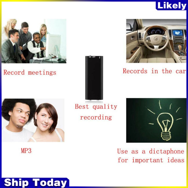 Máy Ghi Âm Mini 96 Giờ 8GB Chuyên Dụng