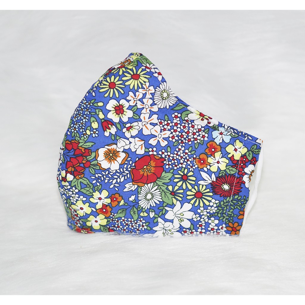 Khẩu trang hoa vải kate thái | BigBuy360 - bigbuy360.vn