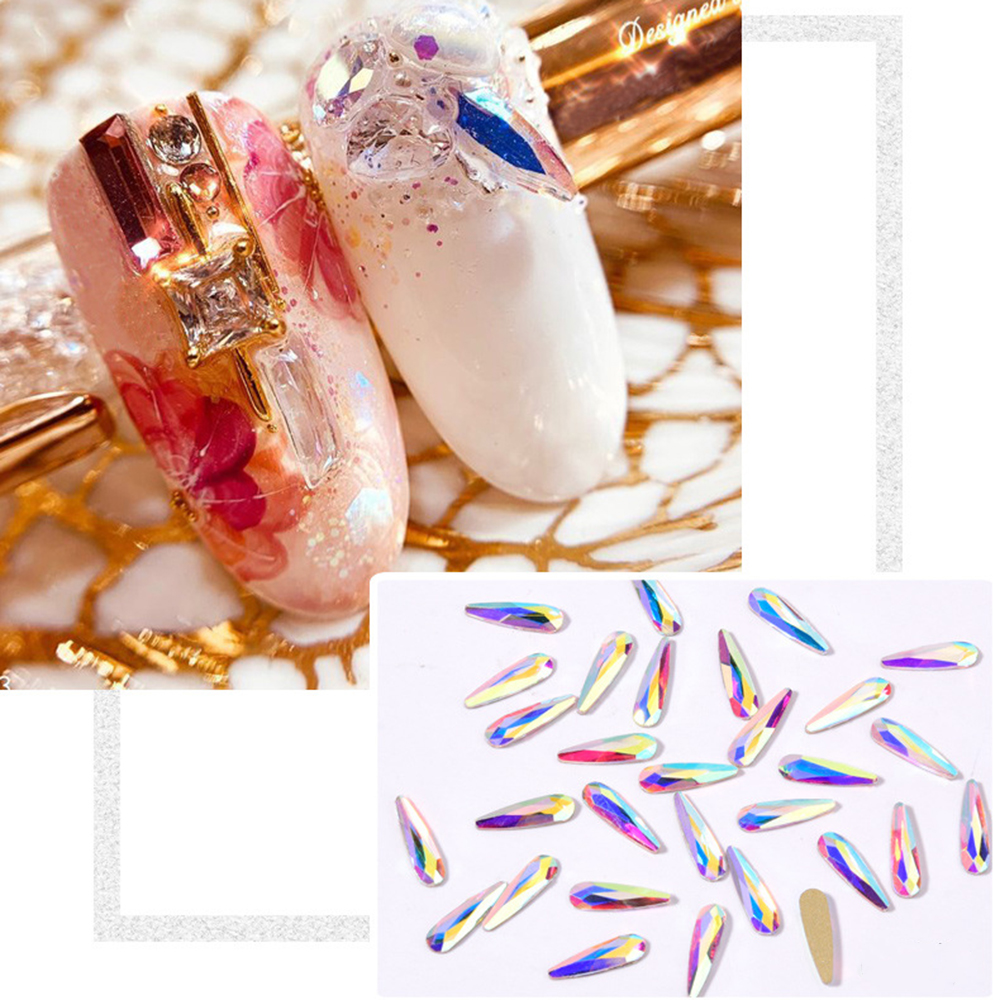 [Hàng mới về] Phụ kiện kim cương giả 3d trang trí móng nghệ thuật