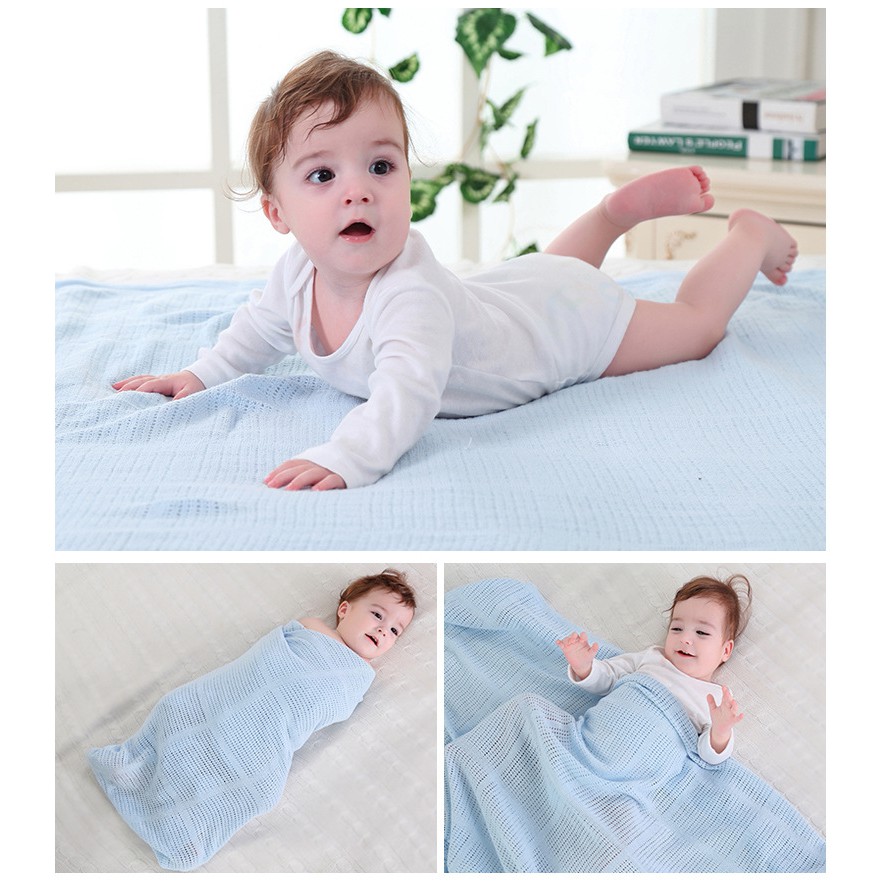 Chăn lưới thông thoáng cho bé [SALE LỚN]