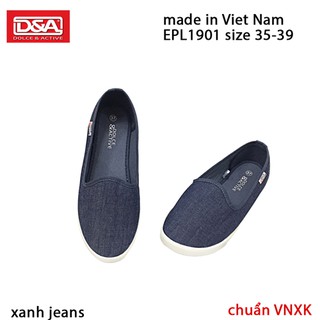 Giày Vải Nữ Đi Bộ Siêu Nhẹ Êm Chân VNXK