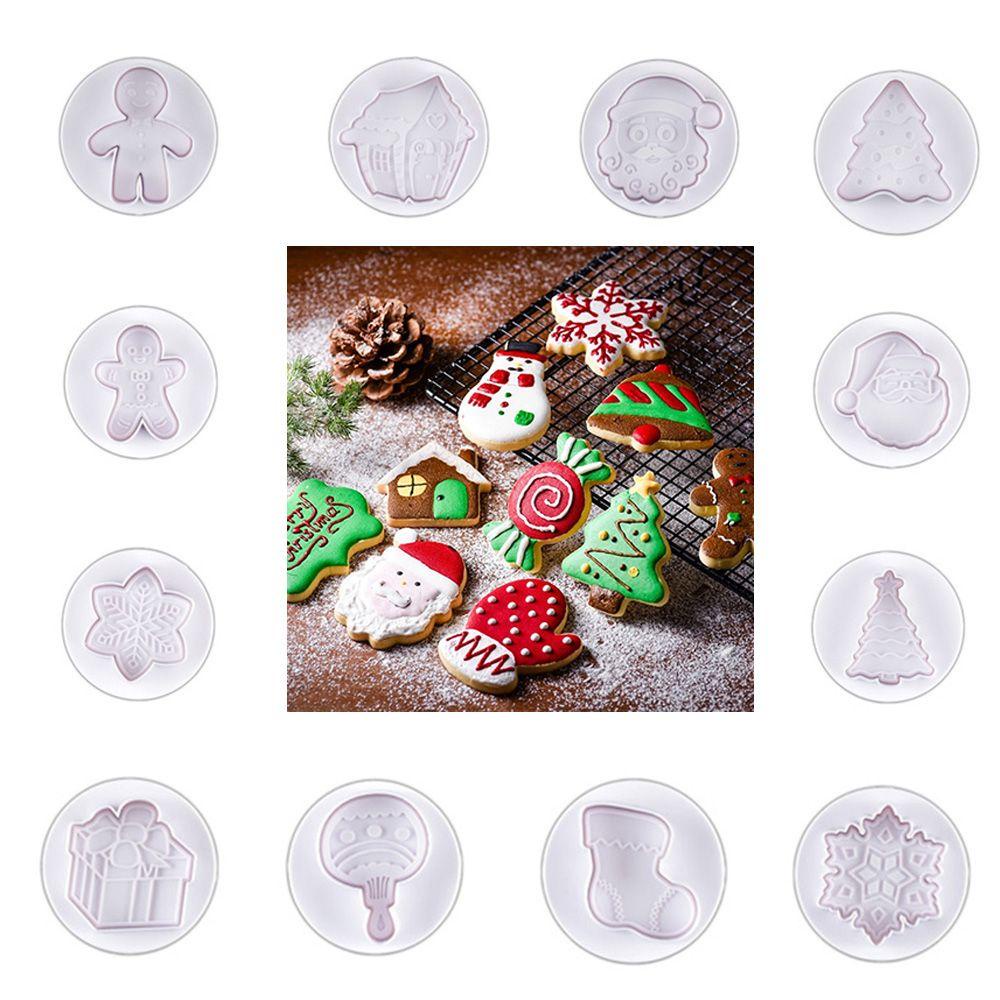 Khuôn Làm Bánh Tạo Hình Ông Già Noel DIY Mới