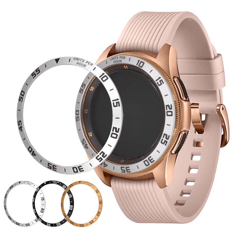 Mặt Đồng Hồ Samsung Galaxy Watch 42mm Có Vòng Kim Loại Chống Trầy Xước