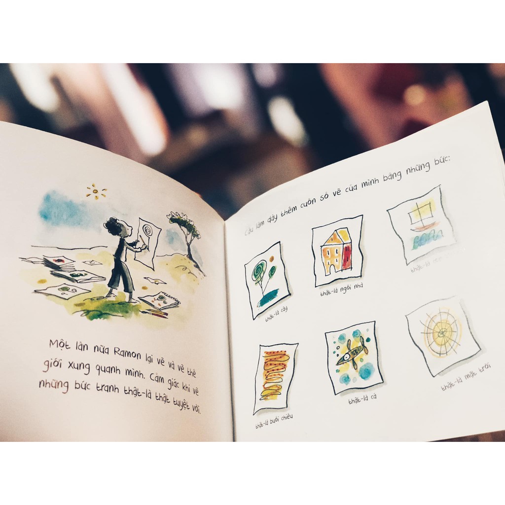 Sách - Ehon Thực Phẩm Tâm Hồn Cho Bé - Thật - Là - Peter H. Reynolds