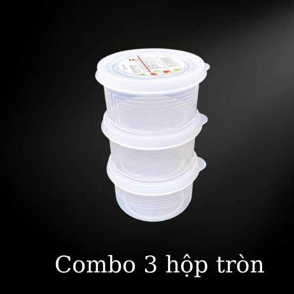 Set hộp trữ đông Nhật Bản dung tích 100ml, 180ml, 200ml