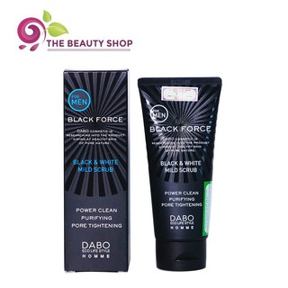 Sữa rửa mặt dành cho nam DABO Black Force 120ml