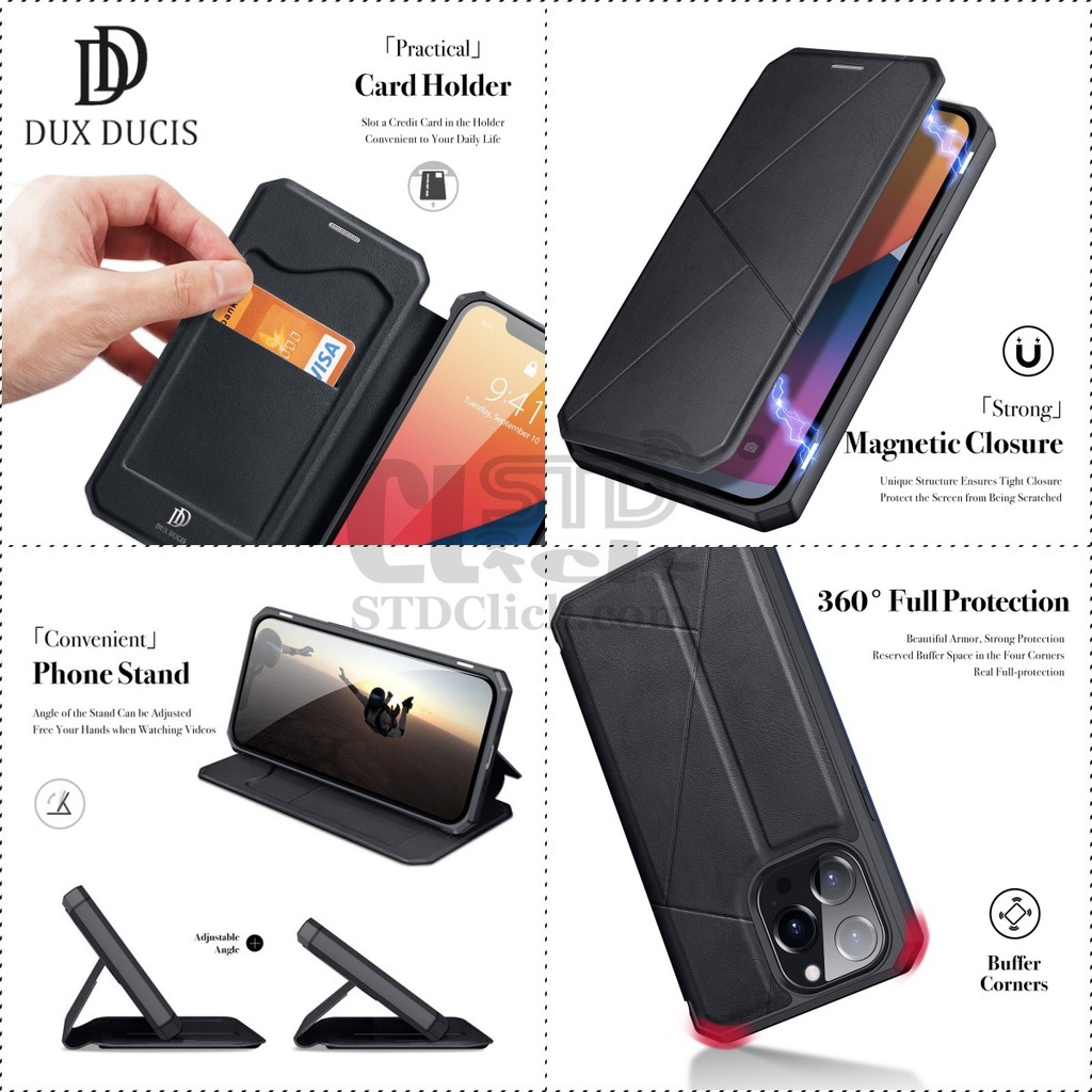 BAO DA IPHONE 13 - 13 PRO - 13 PRO MAX DUX DUCIS SKIN X CHÍNH HÃNG