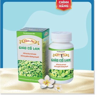 (HÀNG CHÍNH HÃNG) Thiên bảo Giảo Cổ Lam Đông Á (lọ 60 viên) hỗ trợ hạ mỡ máu, giảm đường huyết CAM KẾT HIỆU QUẢ, ĐẢM BẢO