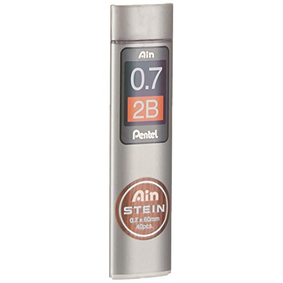 Ruột Chì Kim Pentel Ain Stein 2B Ngòi 0.3/0.5/0.7/0.9mm - Ruột chì bấm Pentel AIN STEIN