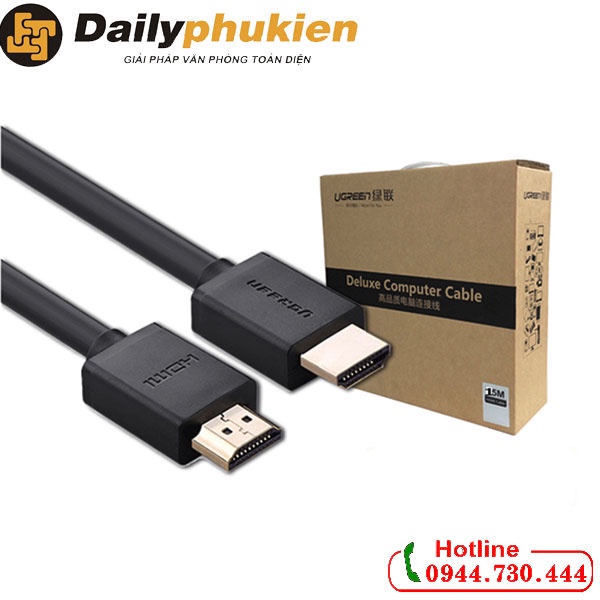 Dây cáp HDMI 15m xịn chính hãng UGREEN dailyphukien