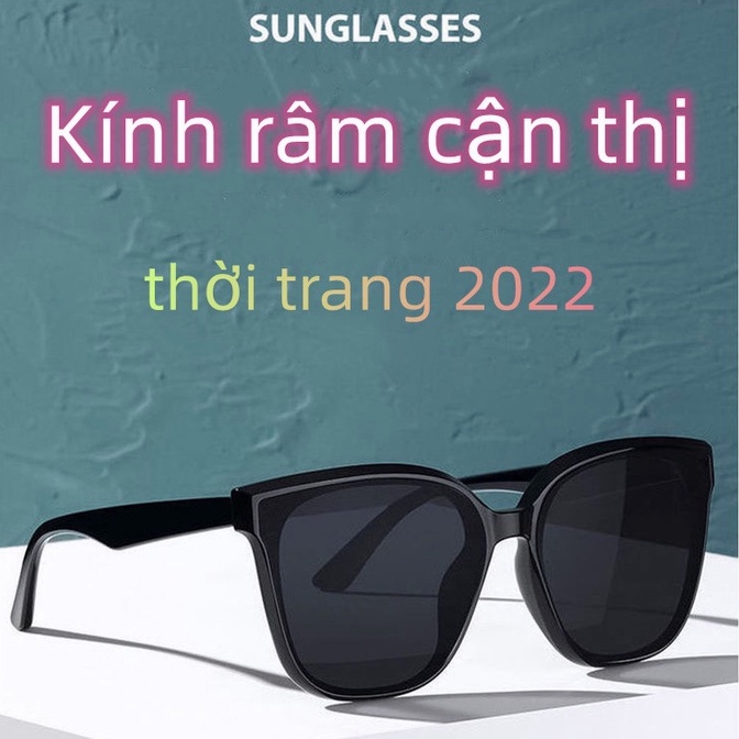 COD】Mắt kính râm cận thị nam nữ Có độ Sẵn 0-6 độ kính mát chống phân cực UV400 chính hãng thời trang