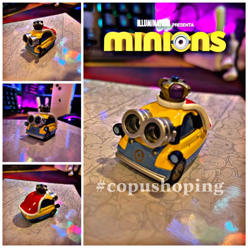 Mô hình xe Minions King Bob Tomica Takara Tomy phiên bản giới hạn