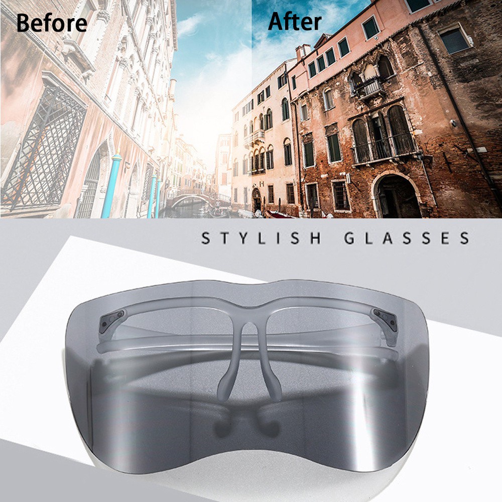 Kính Bảo Hộ Trong Suốt Chống Sương Mù Cỡ Lớn Nhiều Màu Có Thể Tái Sử Dụng Cho Nam Và Nữ | BigBuy360 - bigbuy360.vn