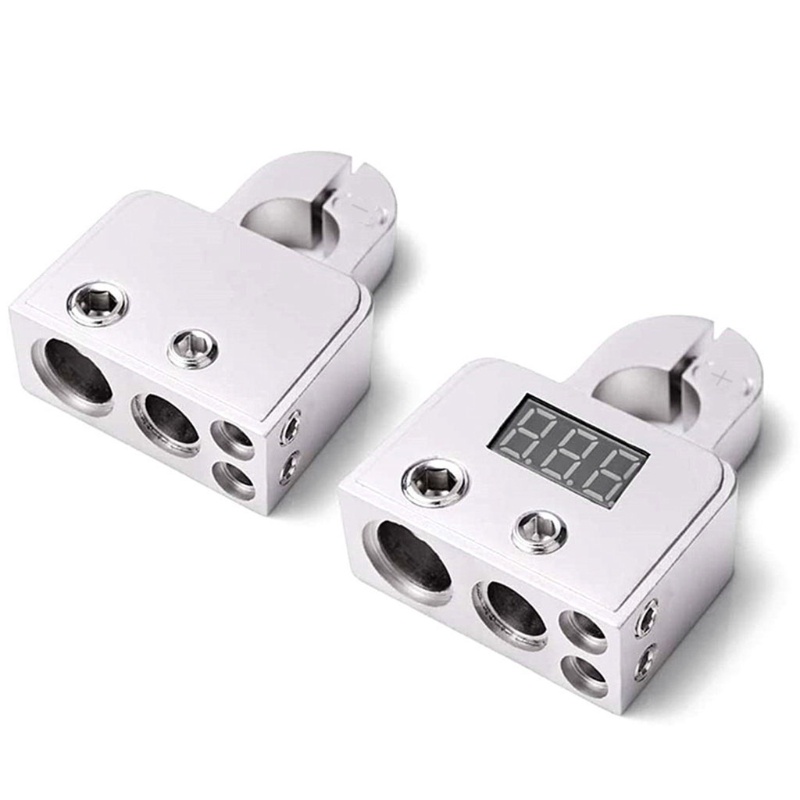 Bộ 2 Kẹp Pin Kèm Vỏ Bọc Chuyên Dụng Cho Xe Hơi