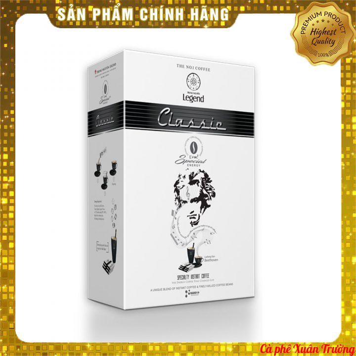 Cà Phê Hòa Tan Trung Nguyên Legend Classic – Hộp 204g