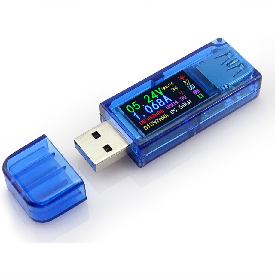 Usb Kiểm Tra Dòng Điện Màn Hình Màu At34 Usb 3.0 Ips Hd