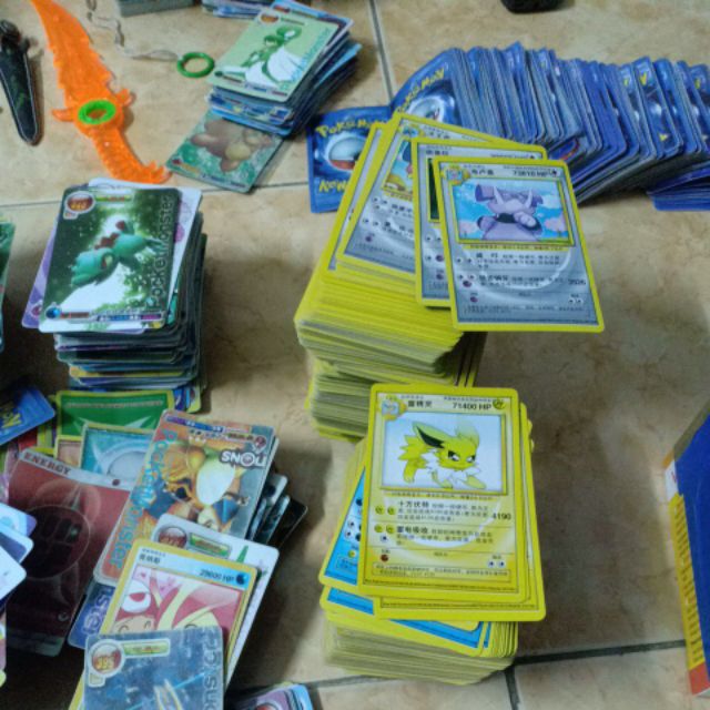 Thẻ bài pokemon giá rẻ combo 3 bộ