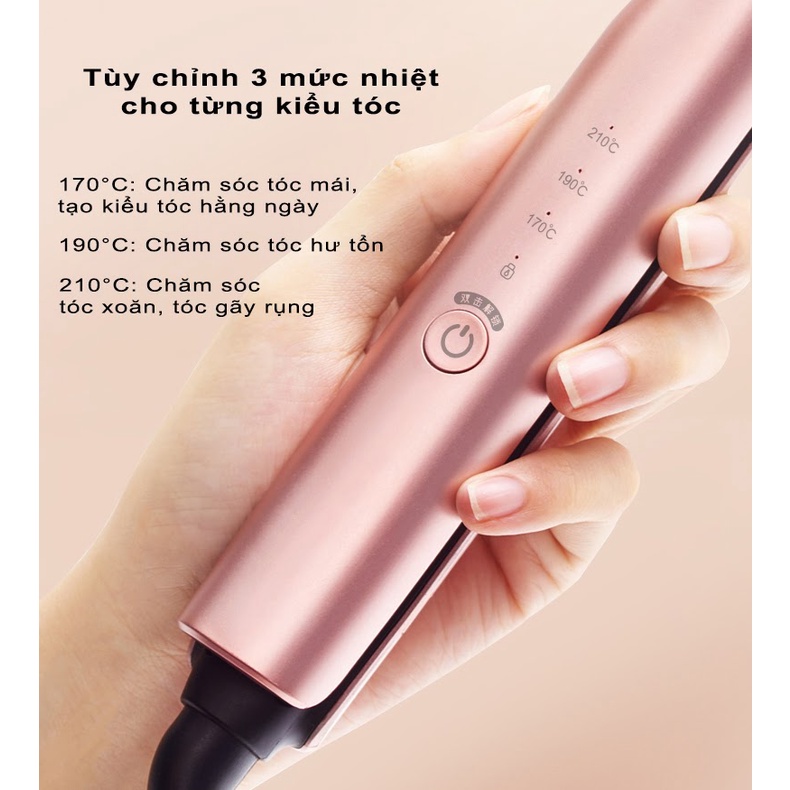 Máy duỗi/kẹp tóc,uốn tóc xoăn lọn Xiaomi Showsee E2
