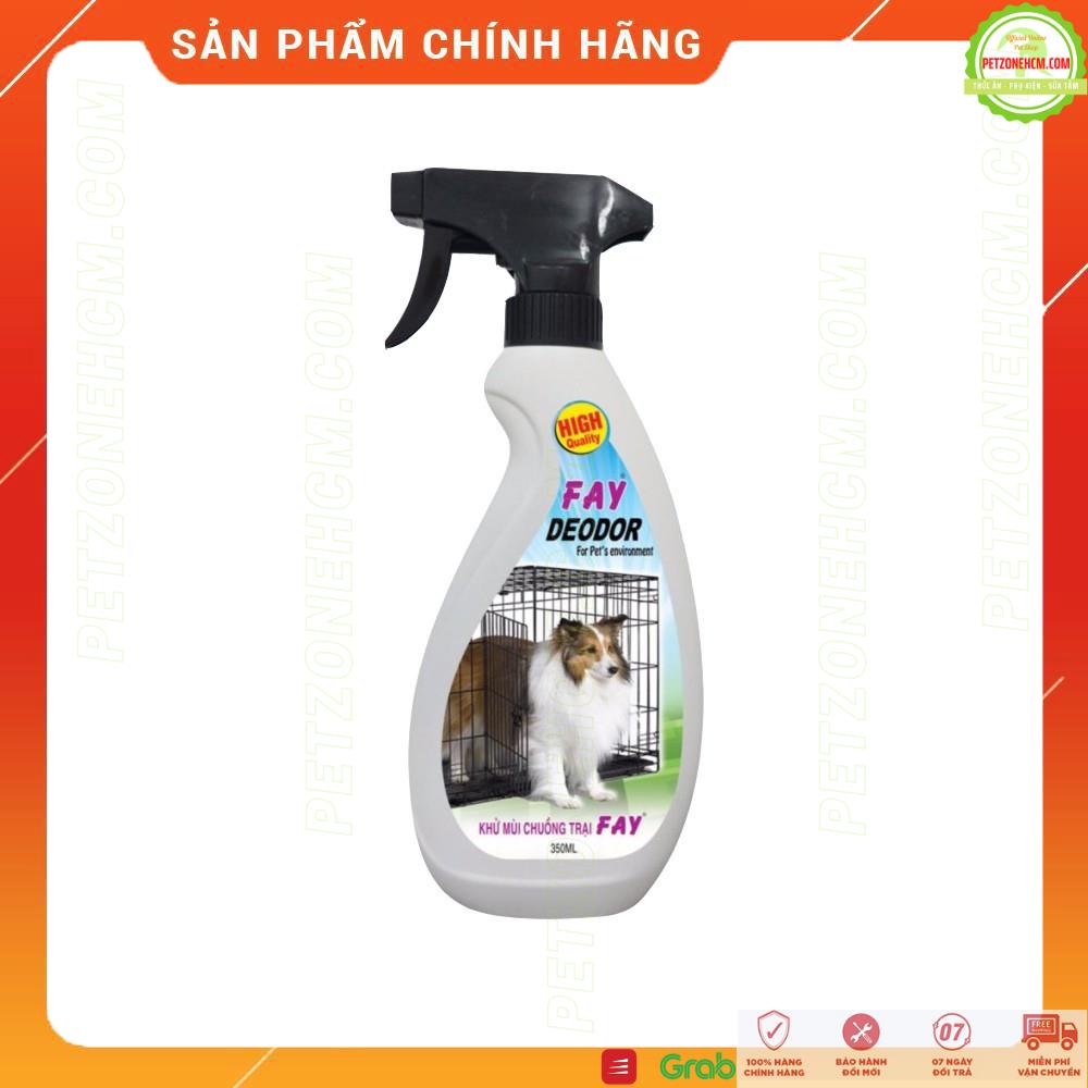 Khử mùi fay deodor ⚜ FREESHIP ⚜ DEODOR for Pet’ environment 350ml | 600ml chuồng chăn nuôi chó mèo động vật