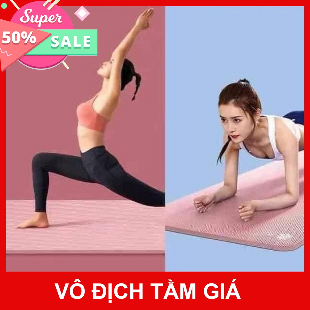 [Mã SKAMA06 giảm 8% tối đa 50K đơn 250K] (Sỉ Tận Gốc) thảm tập yoga cao cấp chống trượt