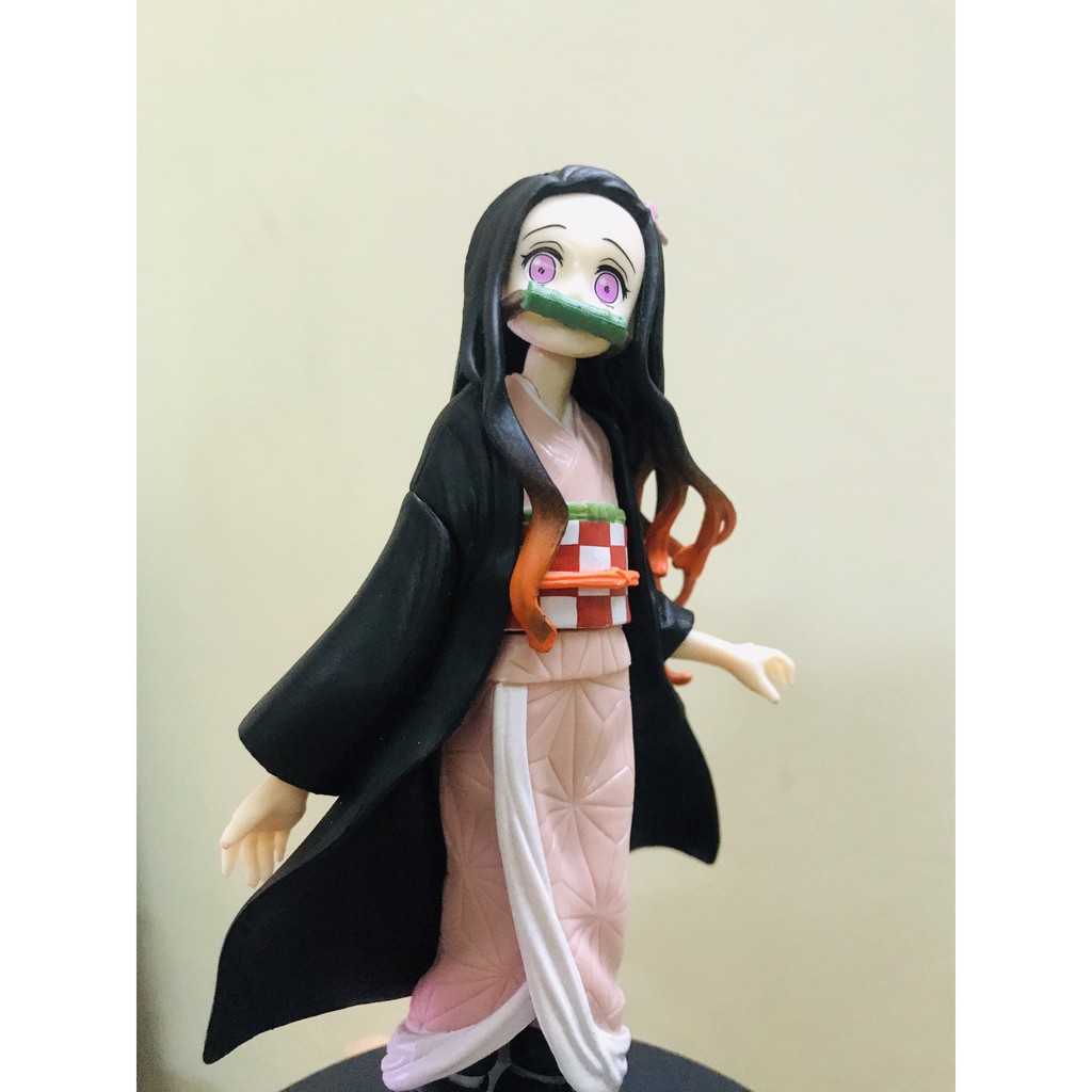 [ẢNH THẬT ]Mô hình Nezuko Kamado (nhân vật là em gái Tanjiro) figure Kimetsu no Yaiba Thanh Gươm Diệt Quỷ Cứu Nhân