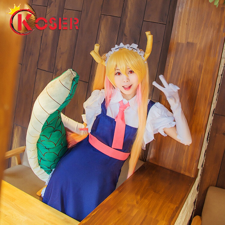Bộ Đồ Hóa Trang Nhân Vật Anime Cô Hầu Gái Kobayashi