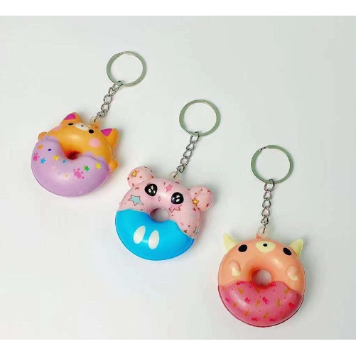 Squishy donut DCB19 bỏng ngô đồ chơi bóp
